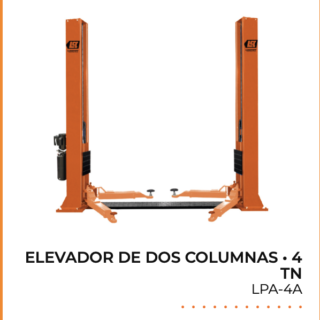 Elevador de dos columnas - 4 Toneladas
