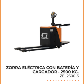 Zorra electrica 2500kg