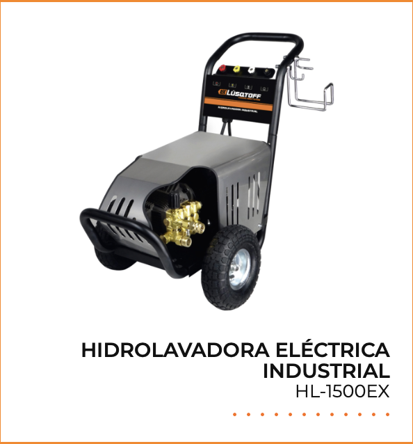 Hidrolavadora industrial - 3000w