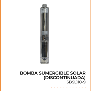 Bomba solar sumergible 1100w 110v
