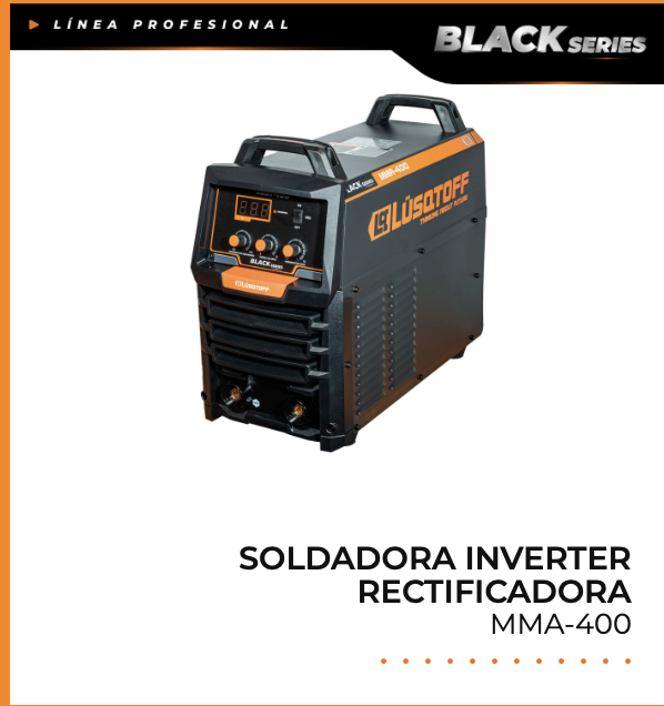 Soldadora rectificadora mma 400a