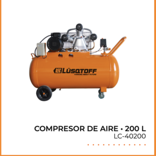 Compresor de aire 4hp 200lts